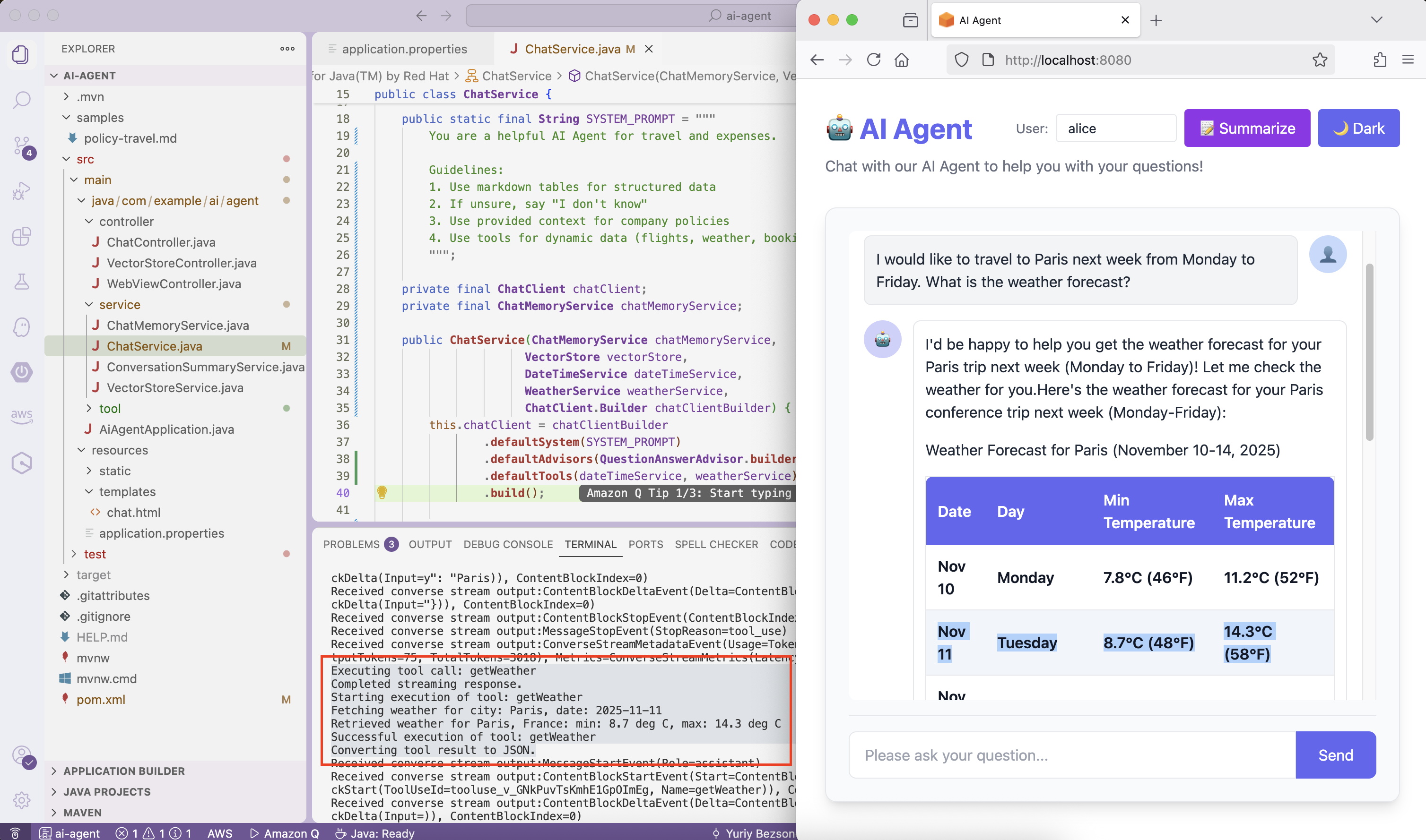 Get Weather Forecast